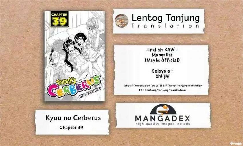 Kyou no Cerberus Chapter 39 Gambar 32