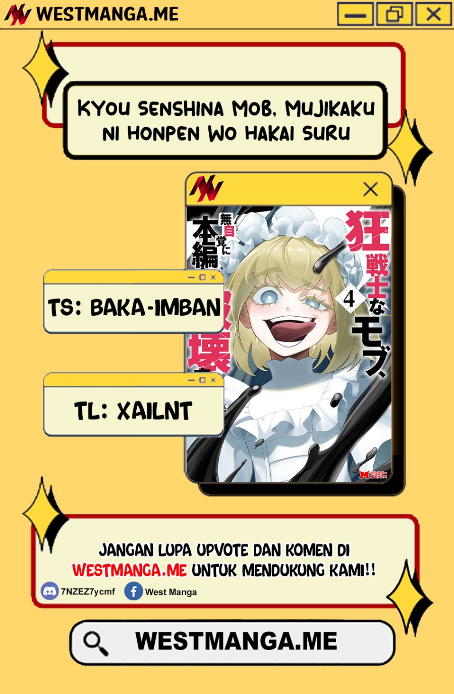 Kyou Senshina Mob, Mujikaku ni Honpen wo Hakai Suru Chapter 21 Gambar 3