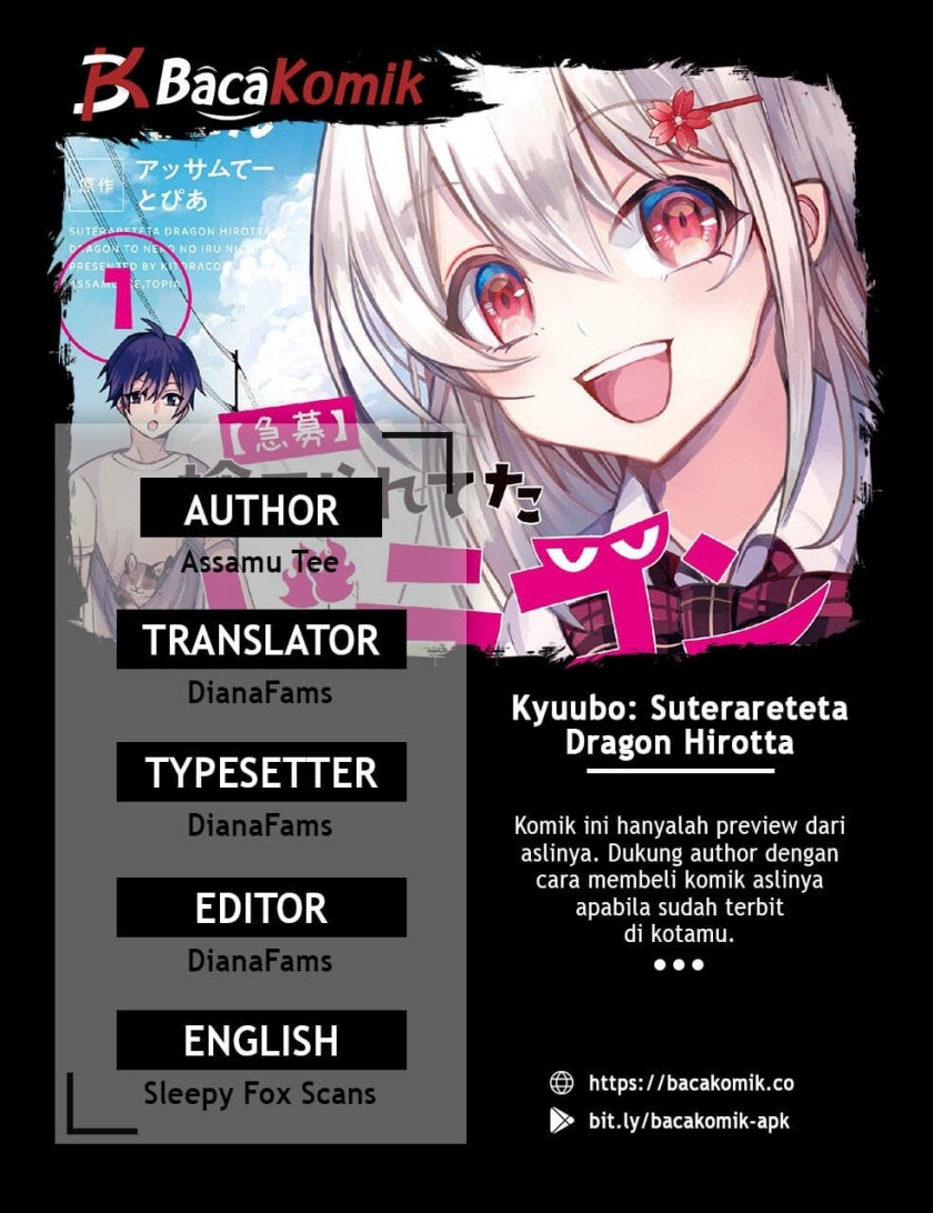 Kyuubo: Suterareteta Dragon Hirotta Chapter 04 Gambar 1