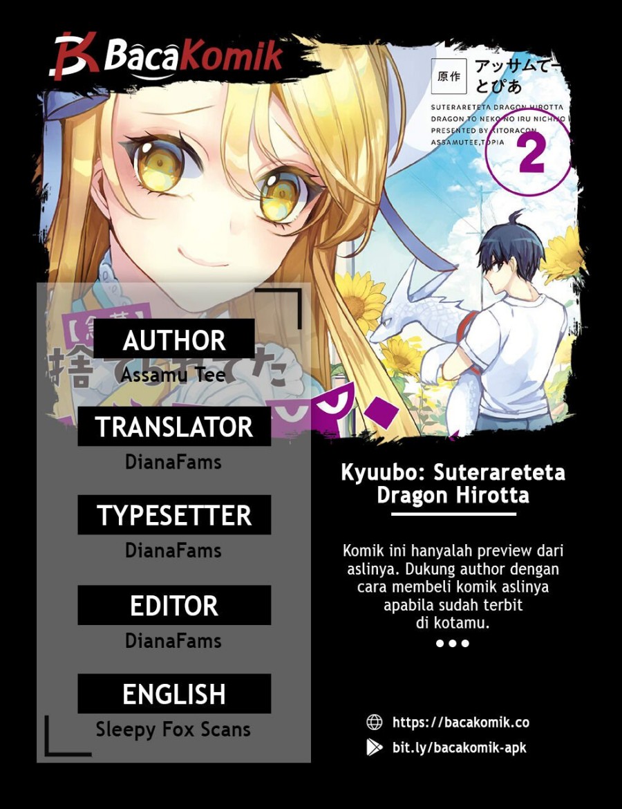 Kyuubo: Suterareteta Dragon Hirotta Chapter 09 Gambar 1