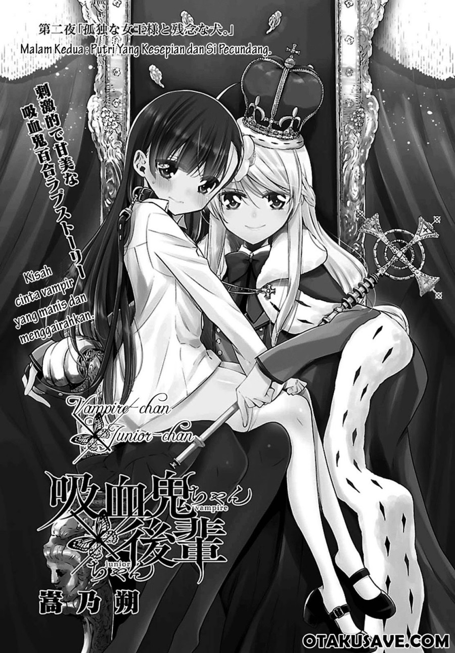 Kyuuketsuki-chan x Kouhai-chan Chapter 02 Gambar 1