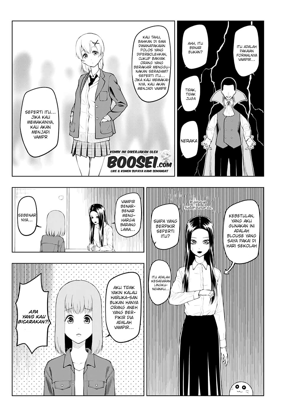 Kyuuketsuki no Sumu Machi Chapter 02 END Gambar 8
