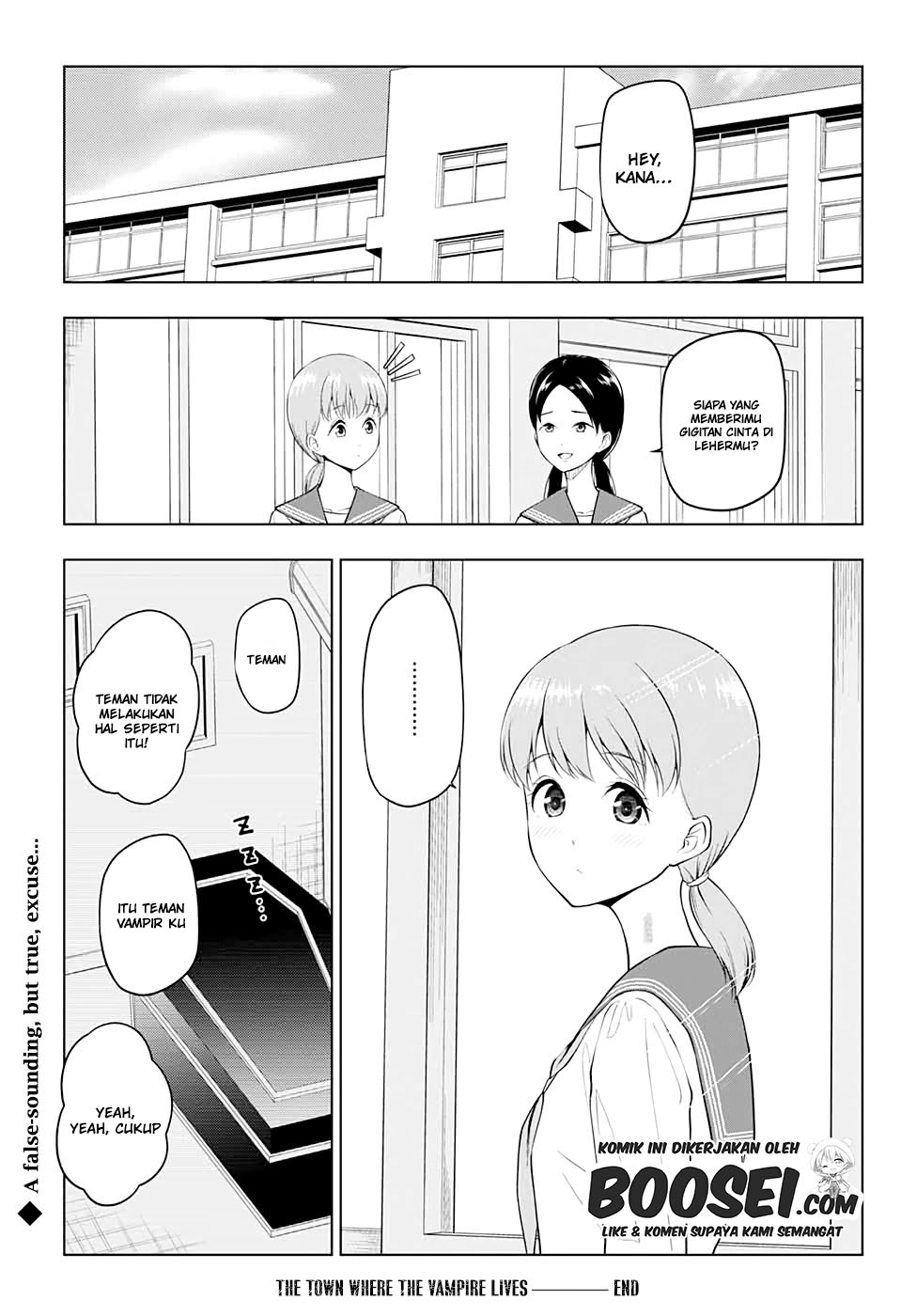 Kyuuketsuki no Sumu Machi Chapter 02 END Gambar 13