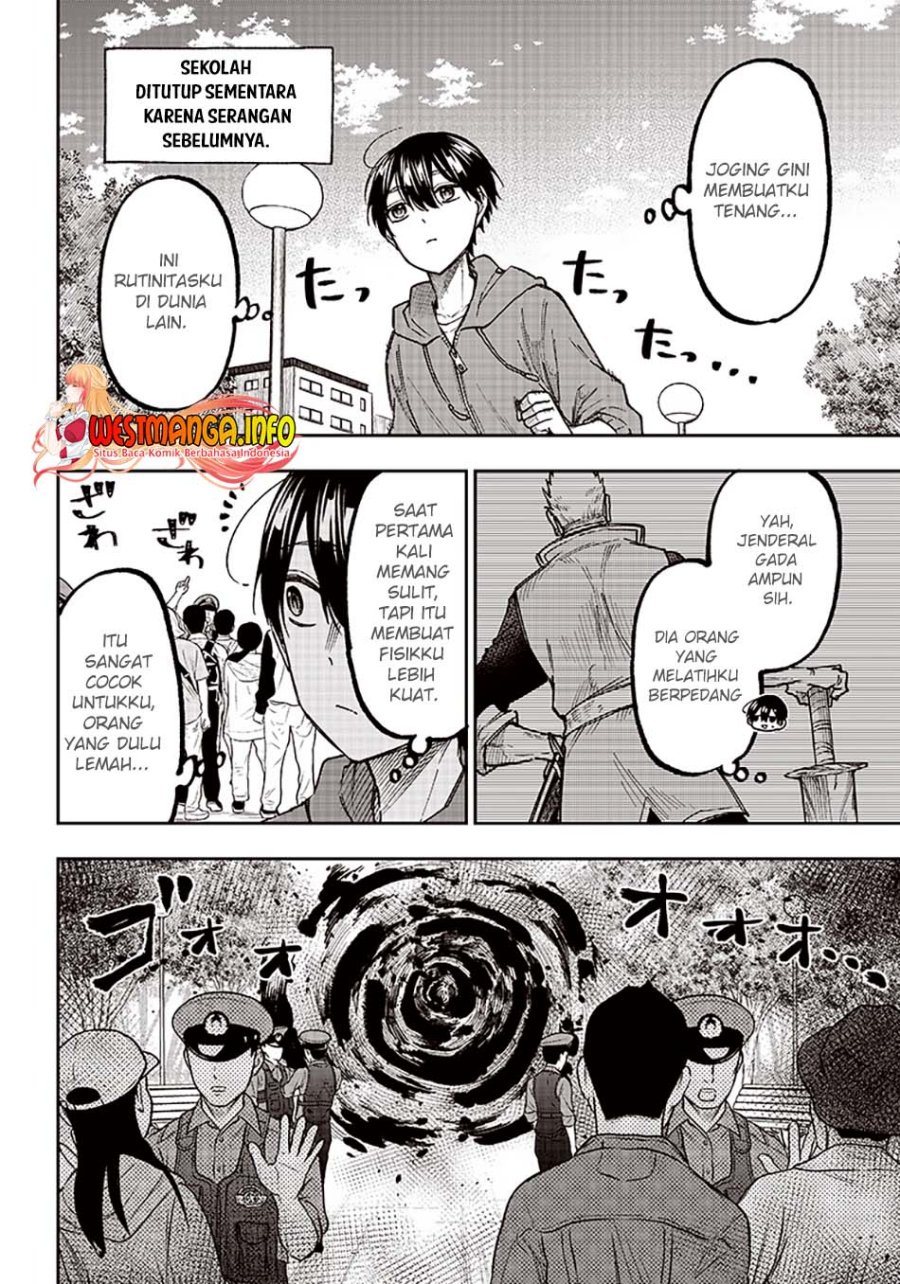 Kyuuseishu (MESHIA) ~Isekai wo Sukutta Moto Yuusha ga Mamono no Afureru Genjitsu Sekai wo Musou suru~ Chapter 08 Gambar 5