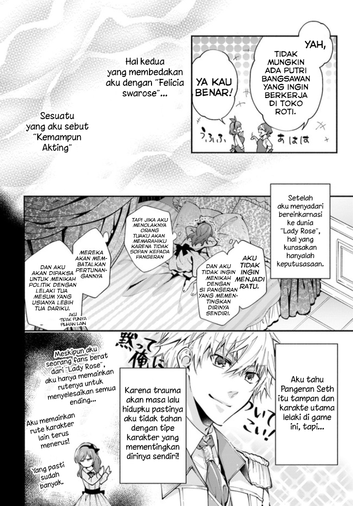 Lady Rose Heimin ni Naritai Chapter 01.2 Gambar 8