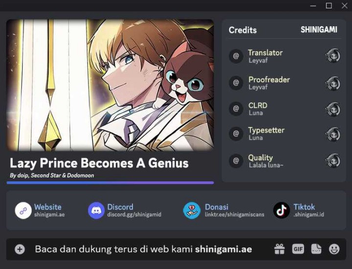 Lazy Prince Becomes a Genius (Reformation of the Deadbeat Noble) Chapter 118 Gambar 1