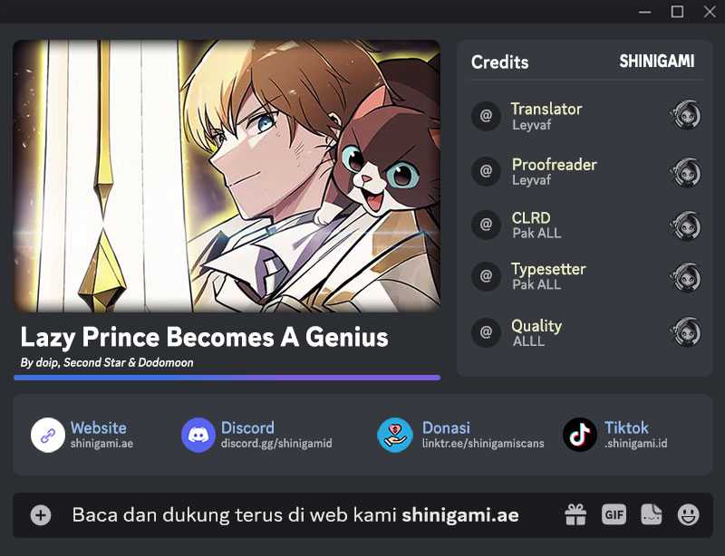 Lazy Prince Becomes a Genius (Reformation of the Deadbeat Noble) Chapter 122 Gambar 1