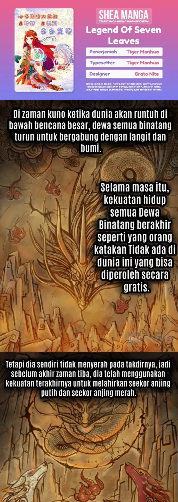 Legend Of Seven Leaves Chapter 01 Gambar 1