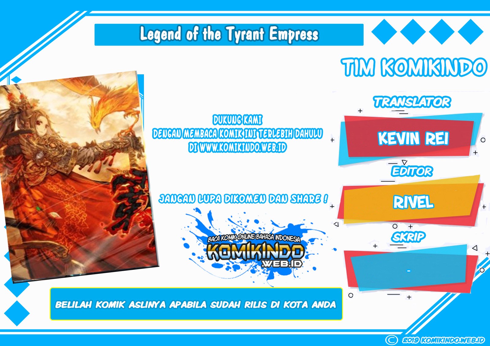 Legend of the Tyrant Empress Chapter 02 Gambar 1