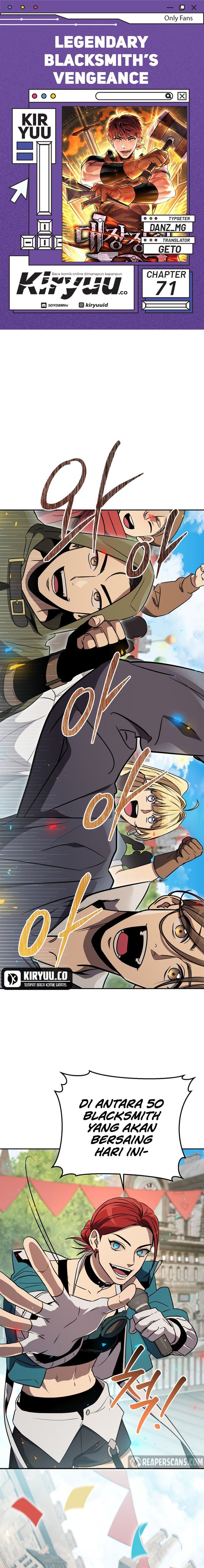 Legendary Blacksmith’s Vengeance Chapter 71 Gambar 1