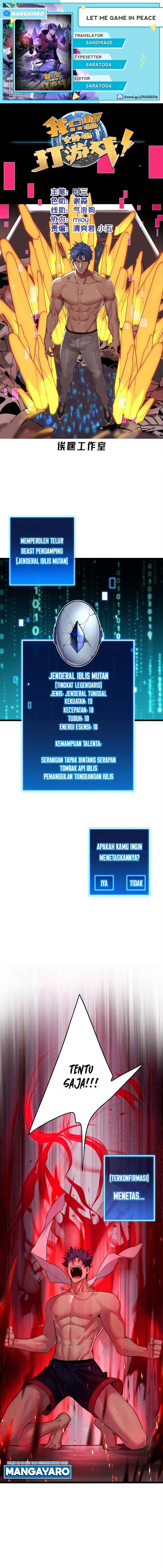 Let Me Game In Peace Chapter 89 Gambar 1