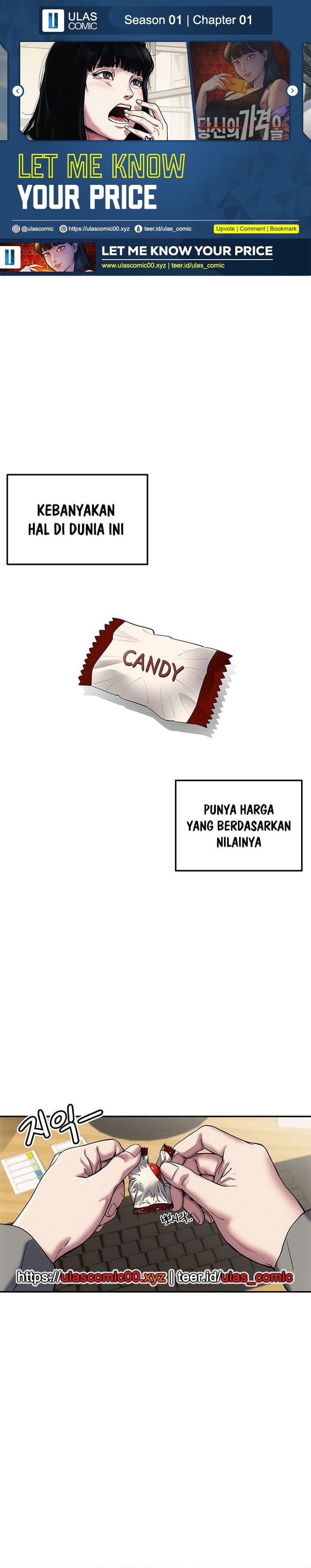 Let Me Know Your Price Chapter 01 Gambar 1