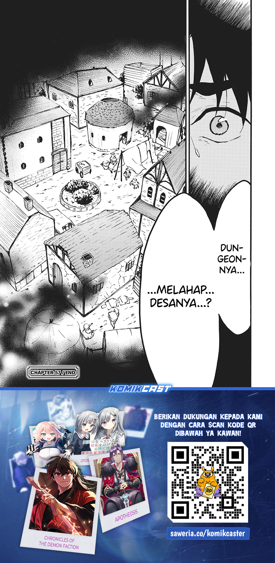 Level 1 dakedo Yuniiku Sukiru de Saikyou desu Chapter 57 Gambar 35