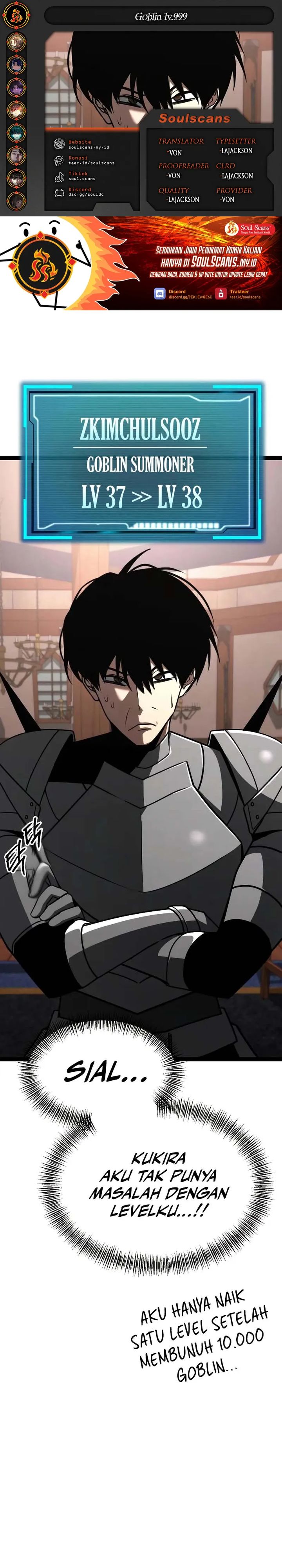 Level 999 Goblin Chapter 21 Gambar 1