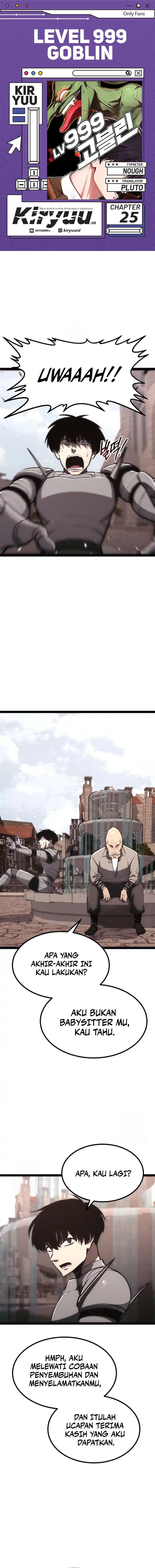 Level 999 Goblin Chapter 25 Gambar 1