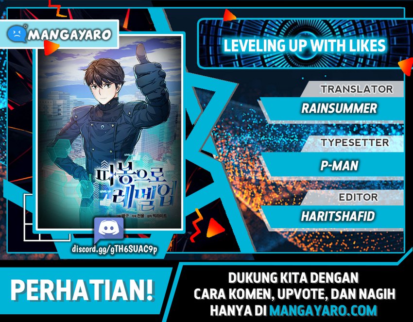 Leveling Up With Likes Chapter 22.1 Gambar 1
