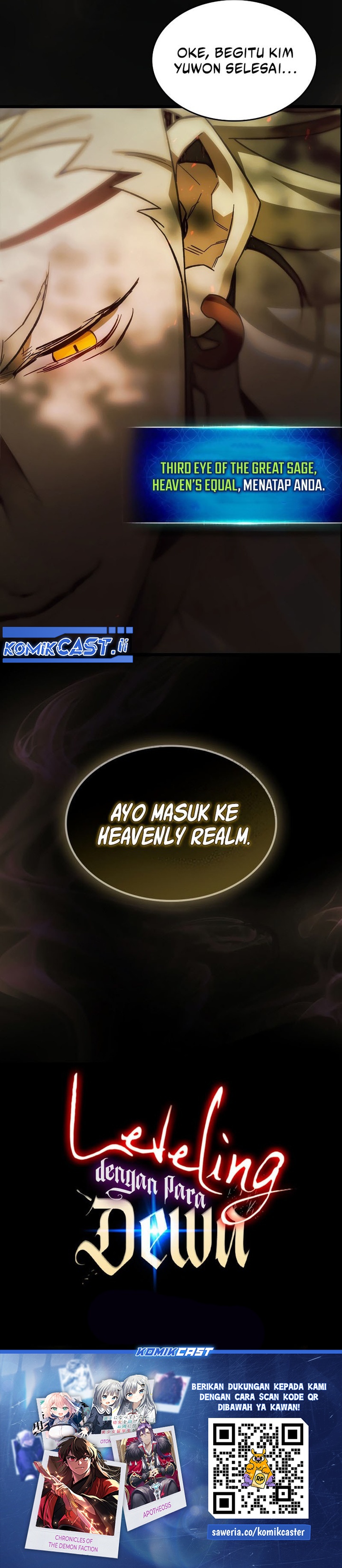 Leveling With The Gods Chapter 139 Gambar 25