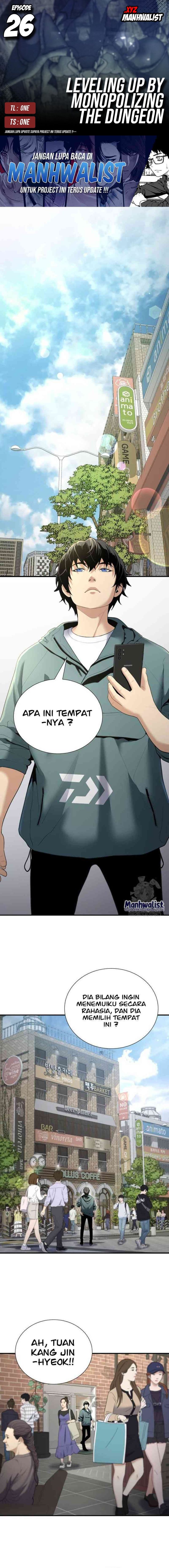 Levelling Up In An Exclusive Dungeon (Leveling up by Monopolizing the Dungeon) Chapter 26 Gambar 1