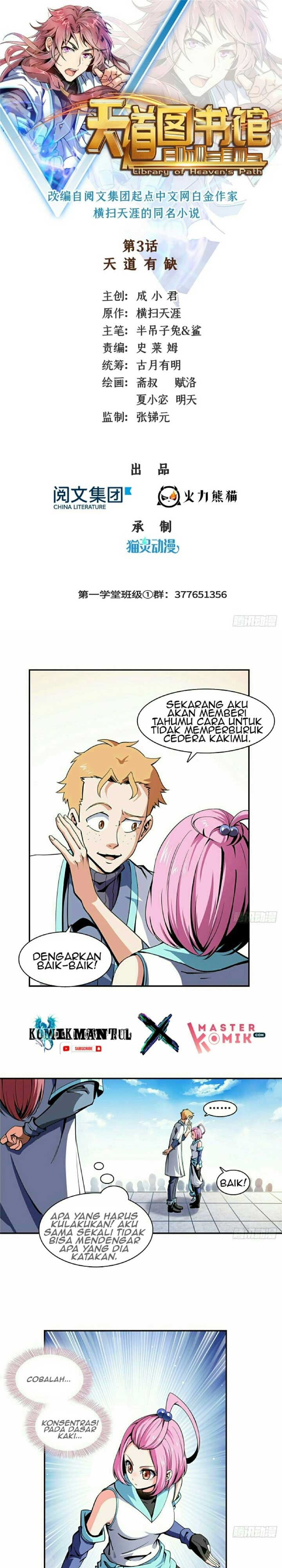 Library Tiandao (Library of Heaven’s Path) Chapter 03 Gambar 3
