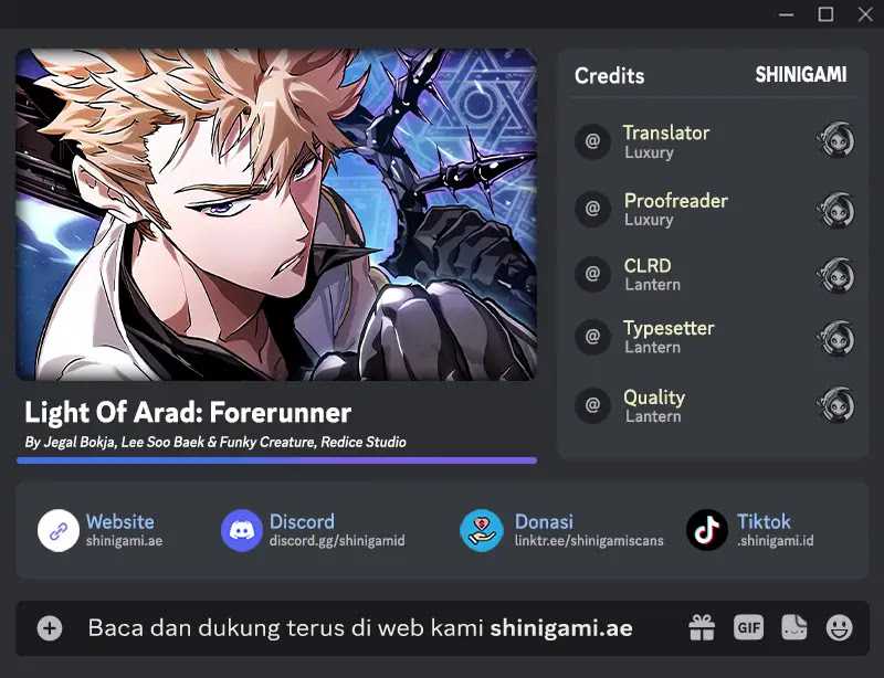 Light Of Arad: Forerunner Chapter 22 Gambar 16