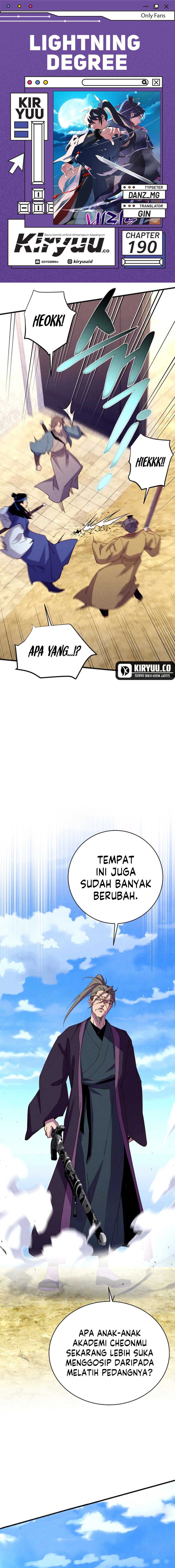 Lightning Degree (Lightning Expert) Chapter 190 Gambar 1