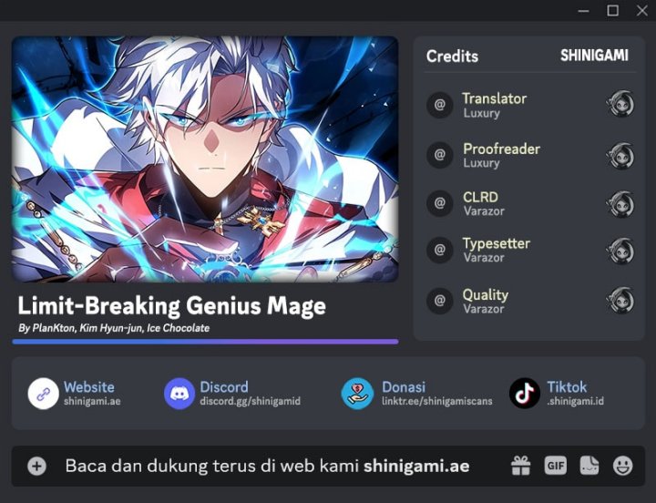 Limit-Breaking Genius Mage Chapter 01 Gambar 1