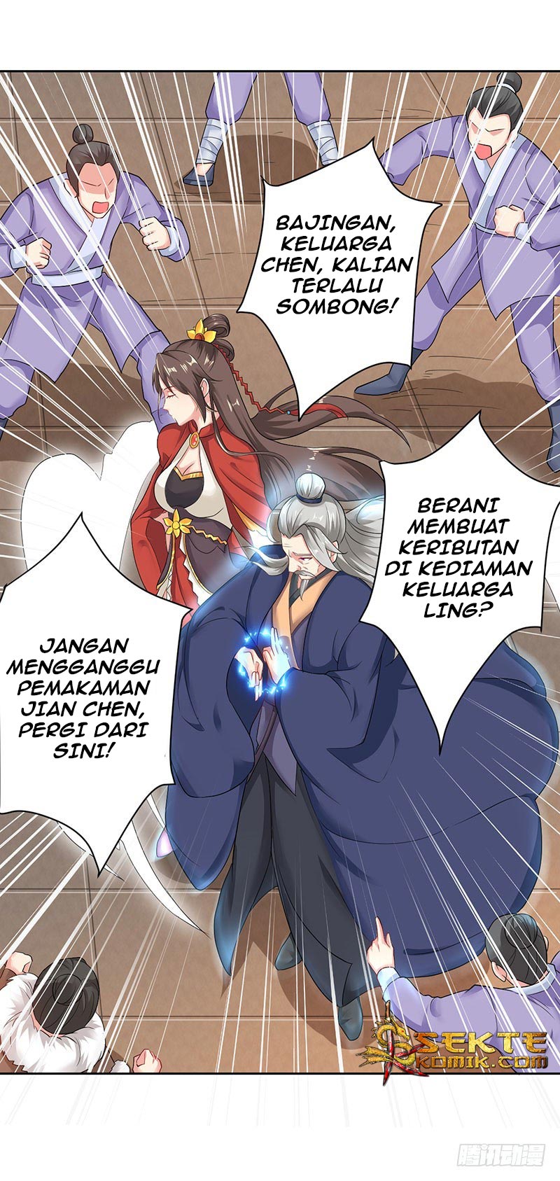 Ling Tian Shendi Chapter 02 Gambar 10