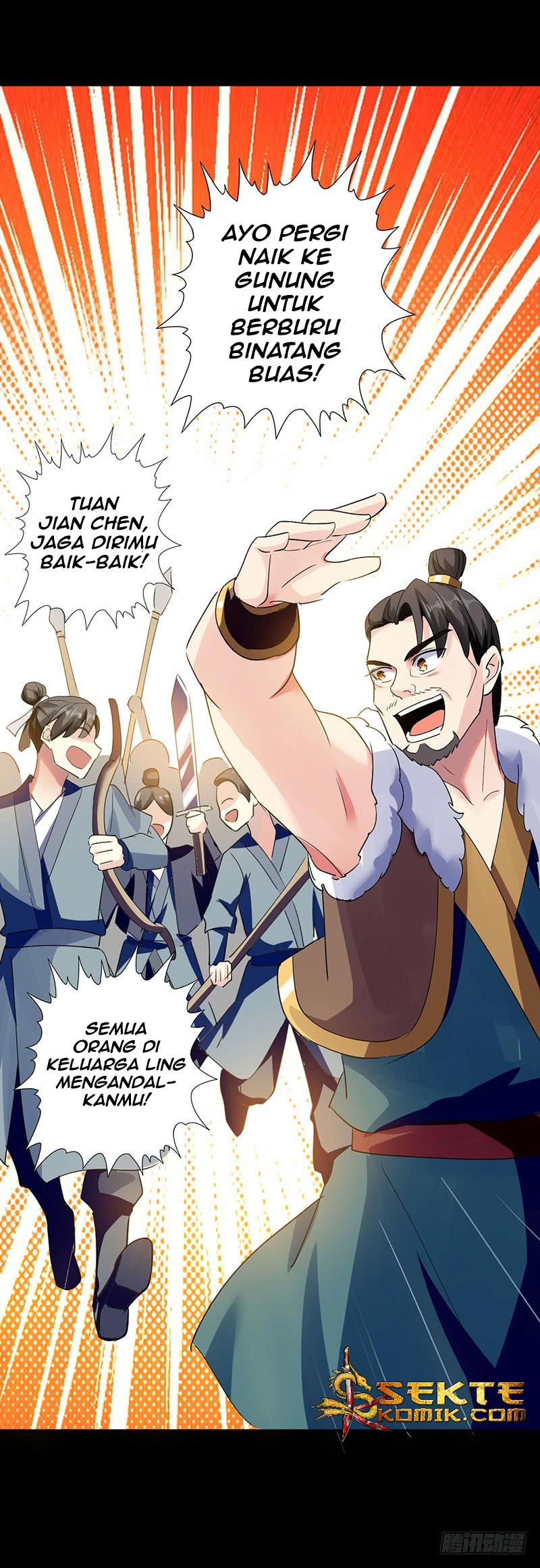 Ling Tian Shendi Chapter 04 Gambar 13