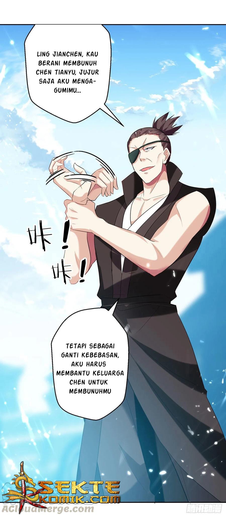 Ling Tian Shendi Chapter 100 Gambar 17
