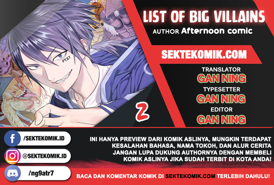List of Big Villians Chapter 02 Gambar 1