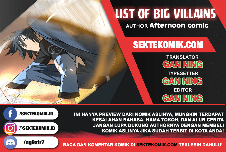 List of Big Villians Chapter 34 Gambar 1