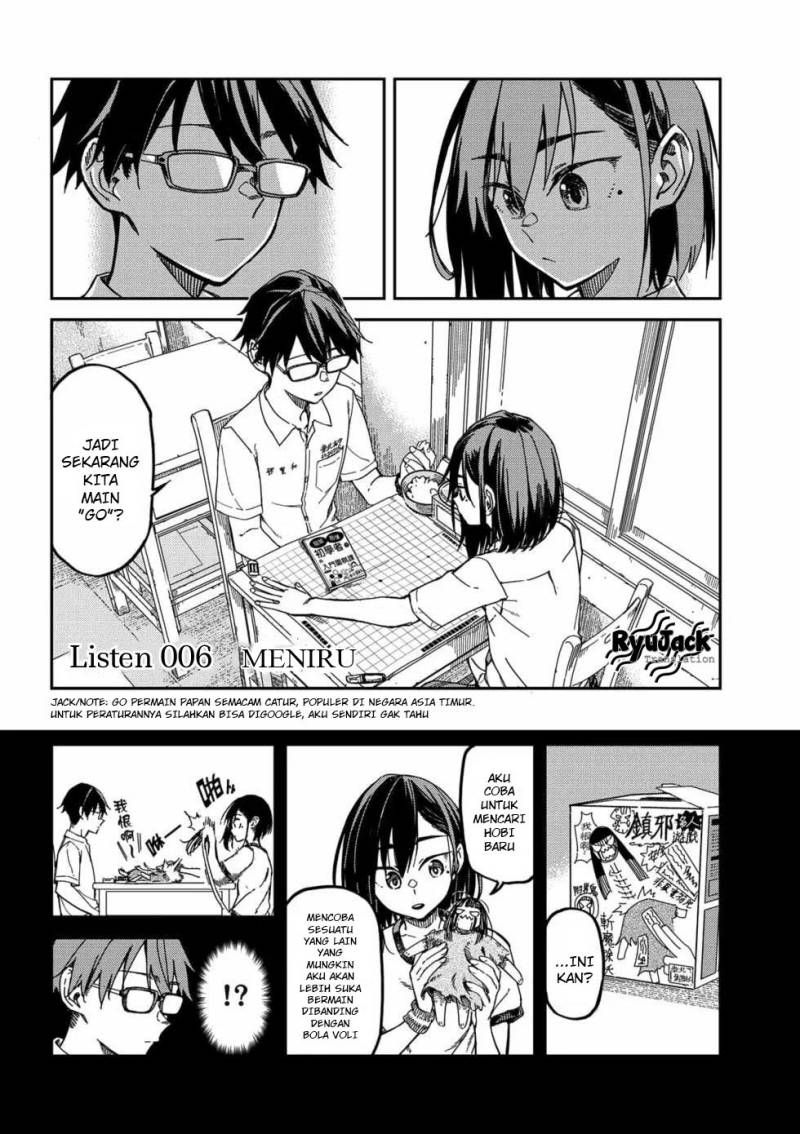 Listen to My Voice!! Chapter 06 Gambar 1