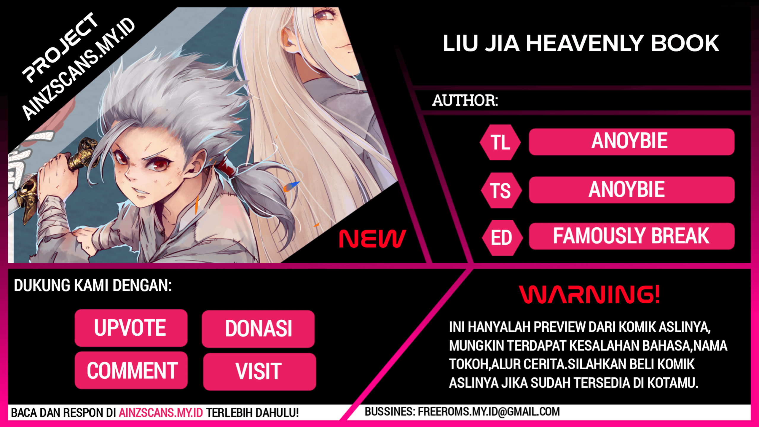 Liu Jia Book of Heaven Chapter 01 Gambar 1