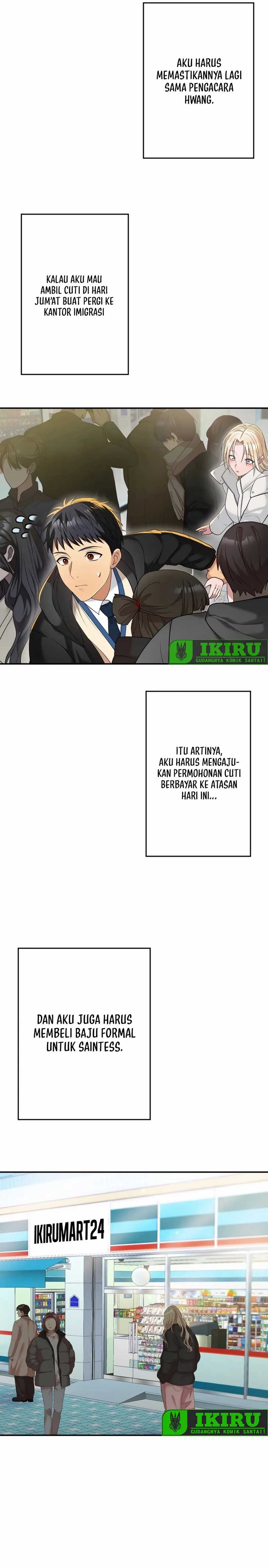 Living in a Studio Condo With the Saintess Chapter 14 Gambar 5