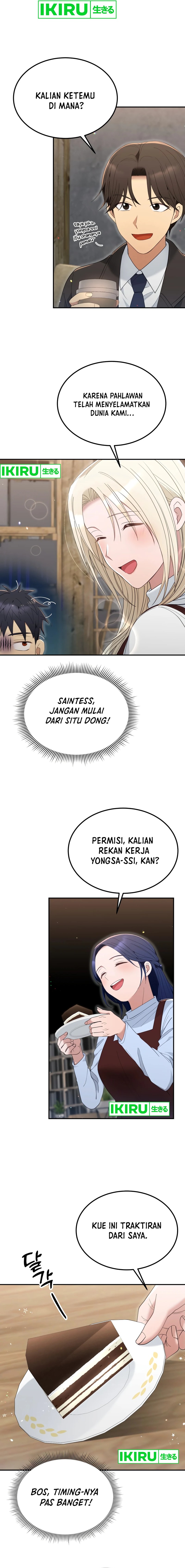 Living in a Studio Condo With the Saintess Chapter 40 Gambar 8