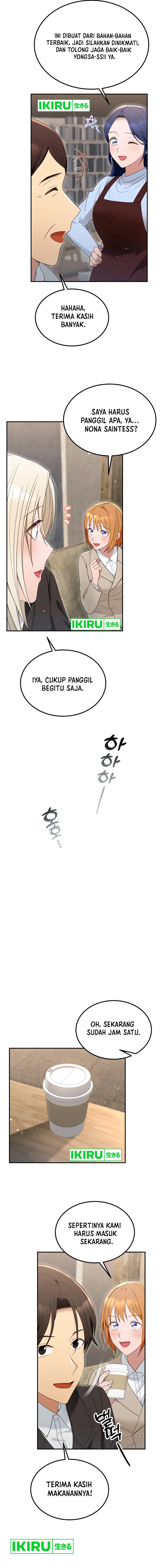 Living in a Studio Condo With the Saintess Chapter 40 Gambar 9