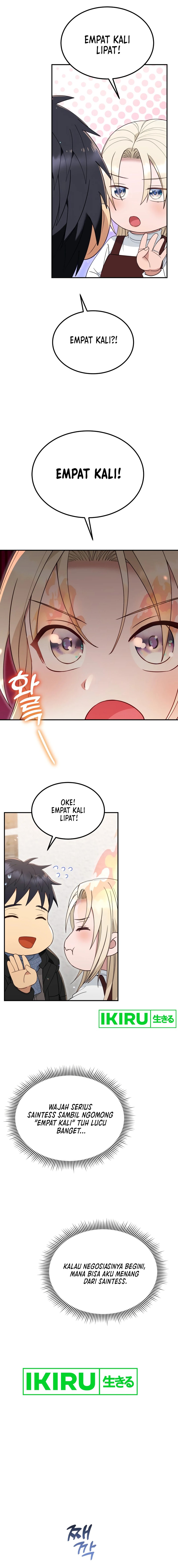 Living in a Studio Condo With the Saintess Chapter 40 Gambar 13