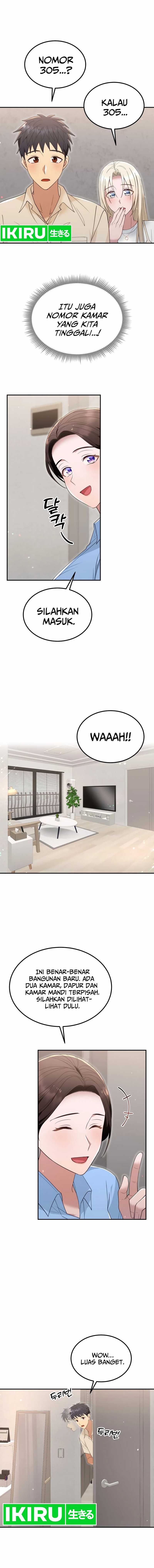 Living in a Studio Condo With the Saintess Chapter 44 Gambar 9