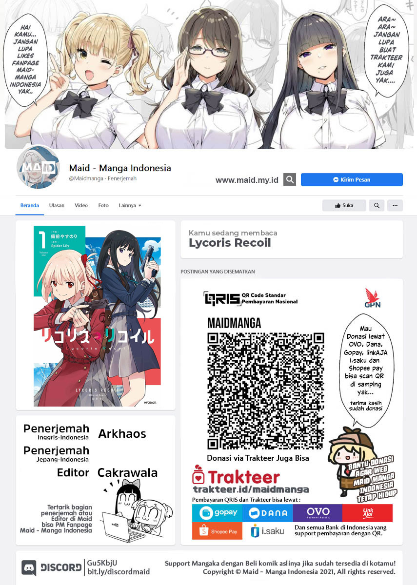 Lycoris Recoil Chapter 02 Gambar 2