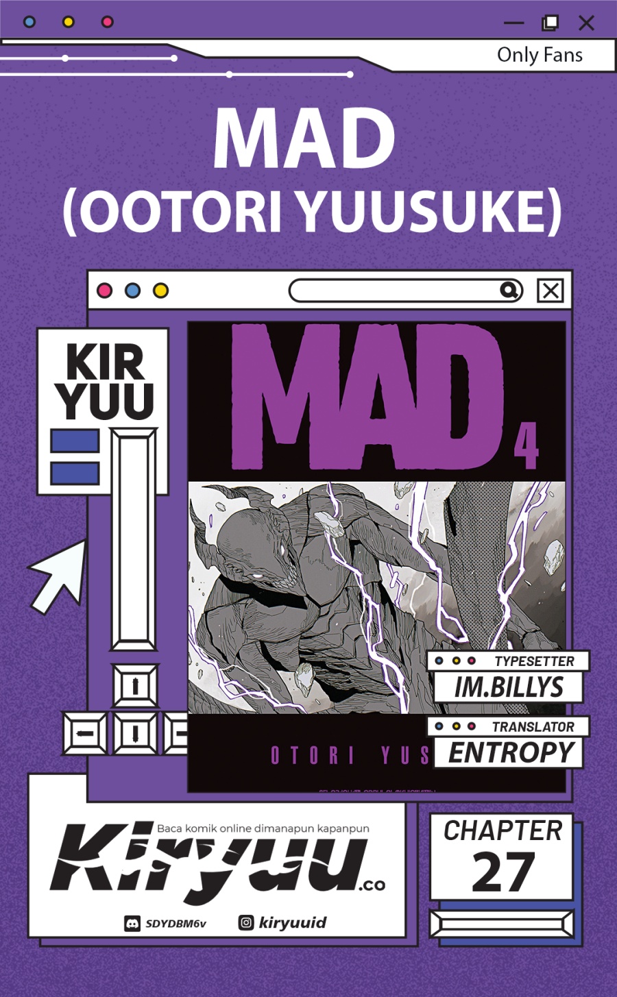 MAD (OOTORI Yuusuke) Chapter 27 Gambar 1
