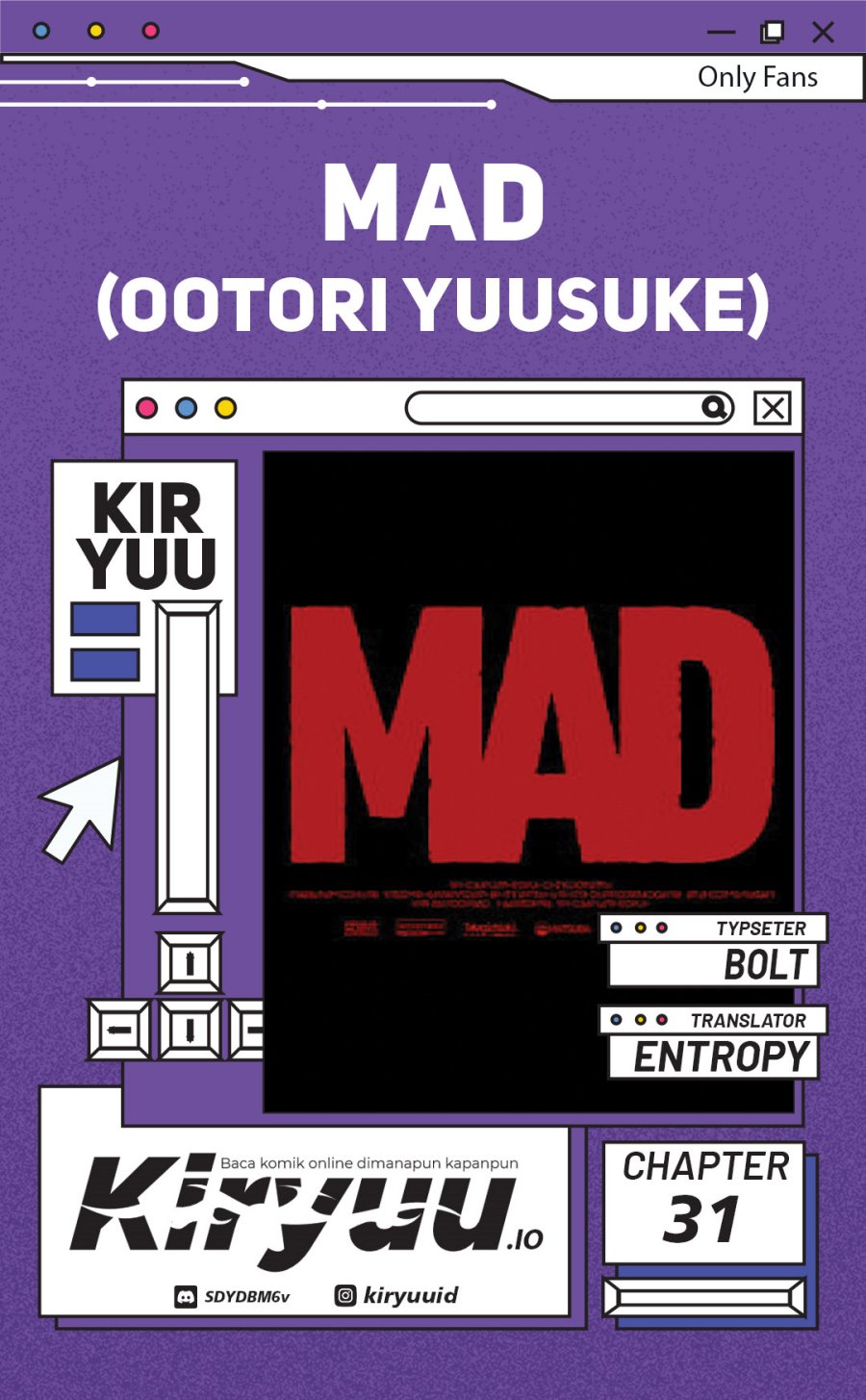 MAD (OOTORI Yuusuke) Chapter 31 Gambar 1