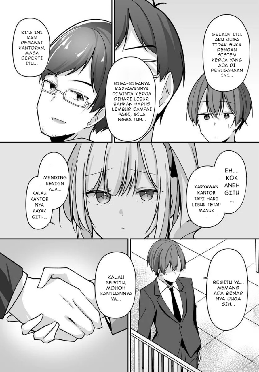 Madogiwa henshuu to baka ni sareta ore ga, futago JK to doukyo suru koto ni natta Chapter 02.2 Gambar 6