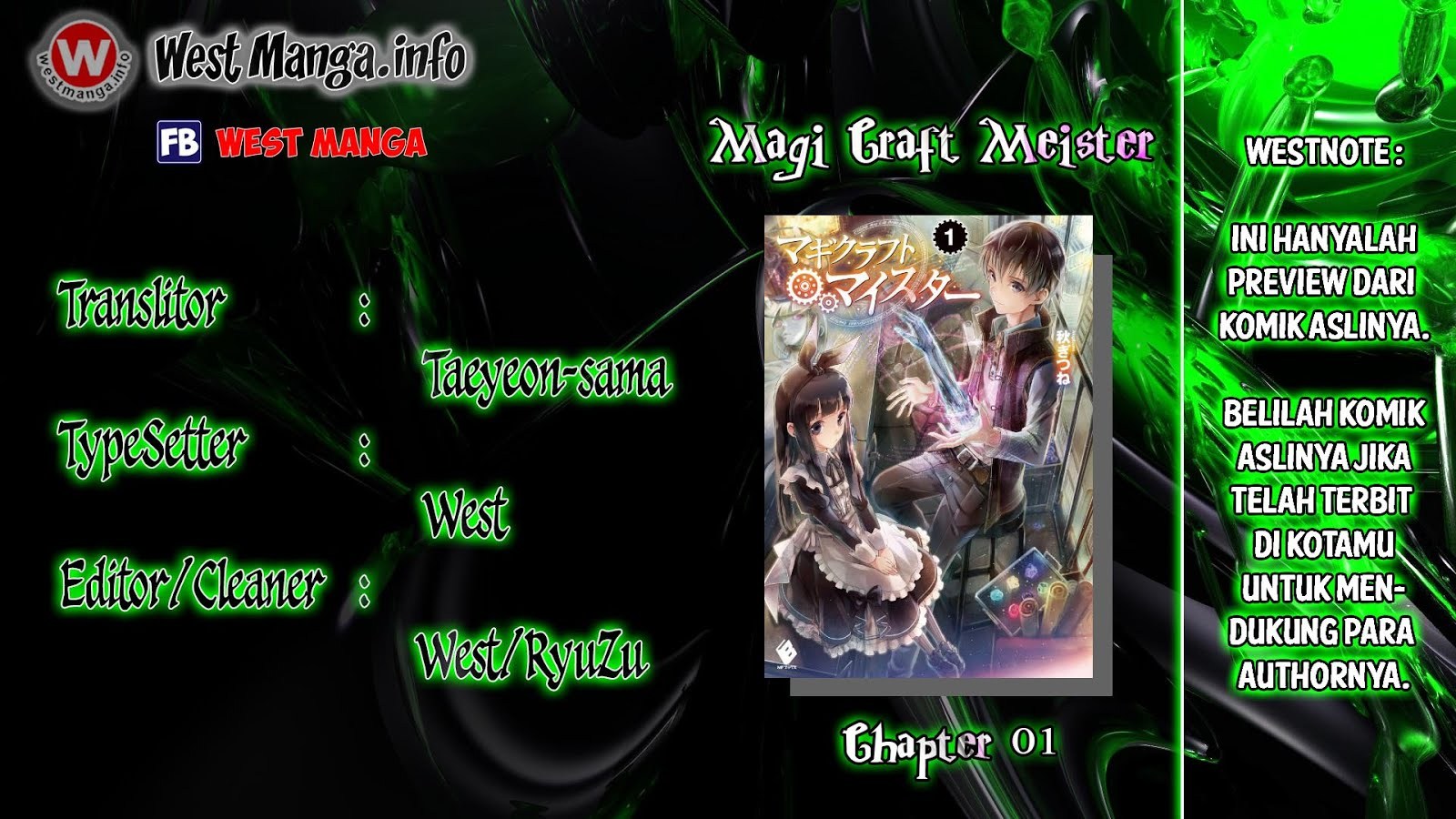 Magi Craft Meister Chapter 01 Gambar 1