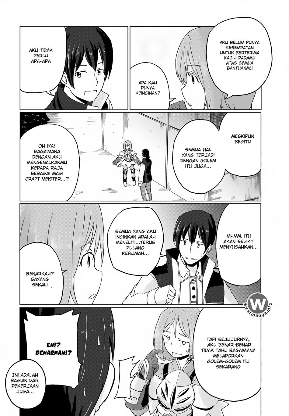 Magi Craft Meister Chapter 06 Gambar 35