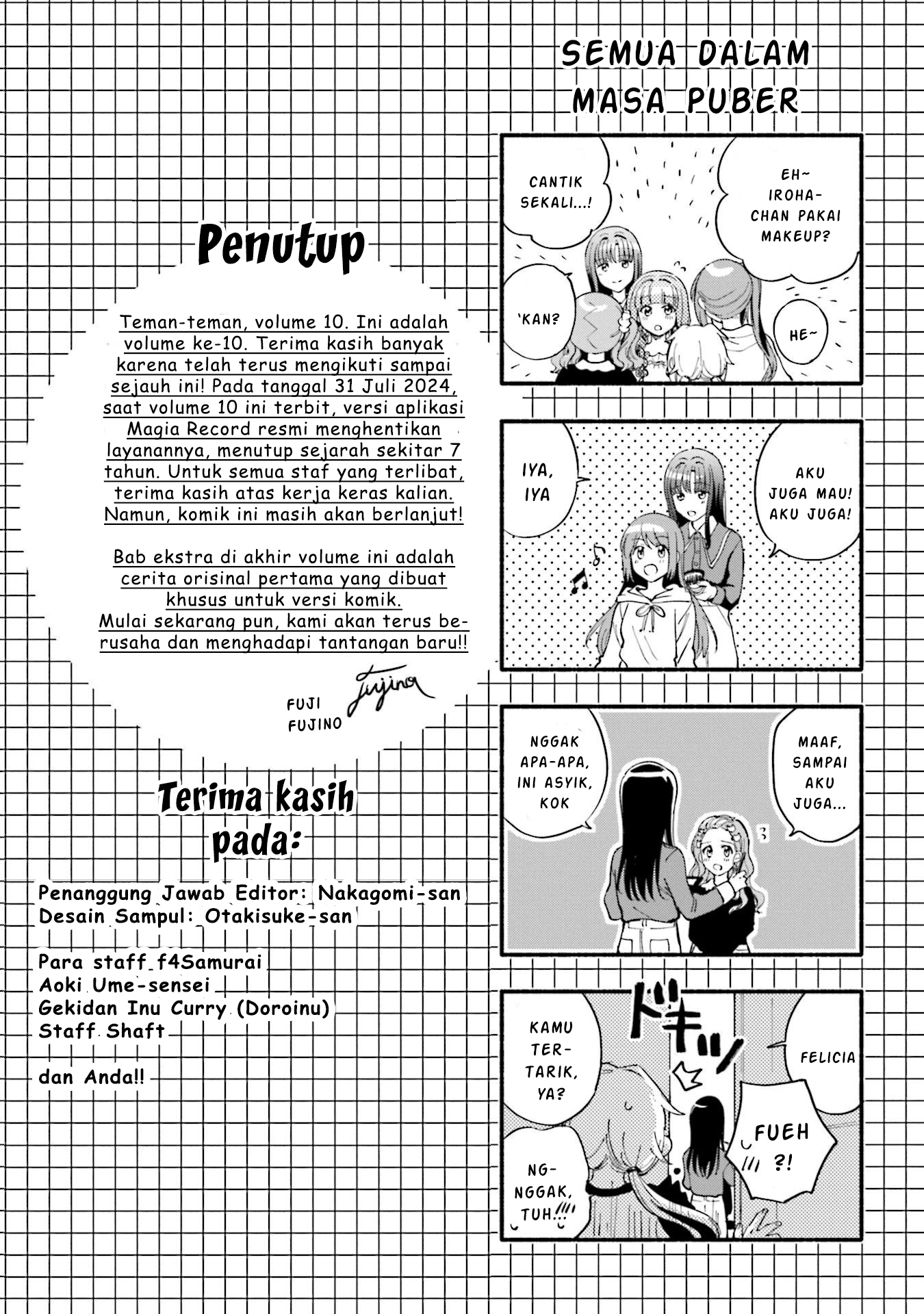 Magia Record: Mahou Shoujo Madoka Magica Gaiden Chapter 60.5 Gambar 21