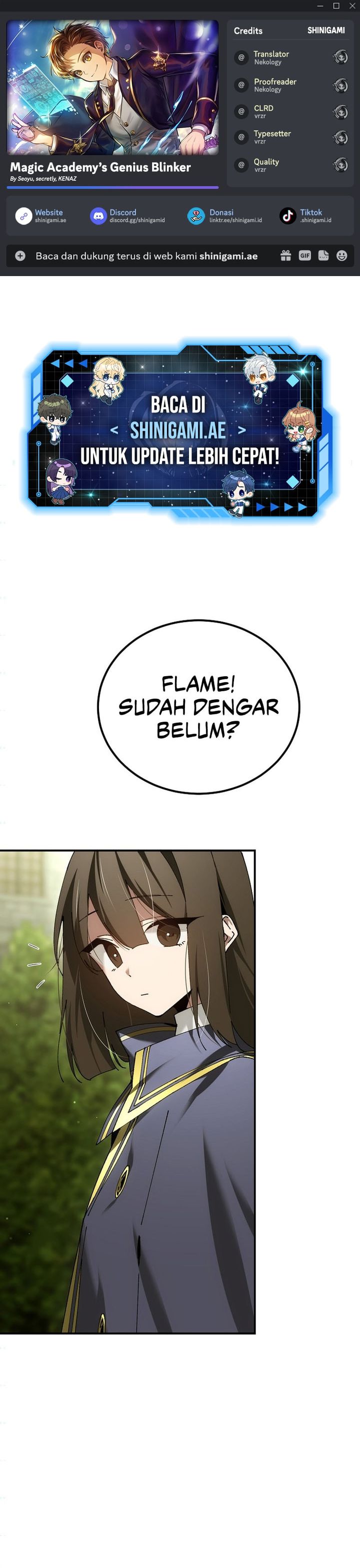 Magic Academy’s Genius Blinker Chapter 56 Gambar 1