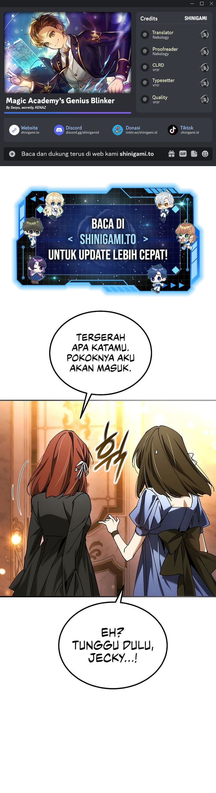 Magic Academy’s Genius Blinker Chapter 58 Gambar 1