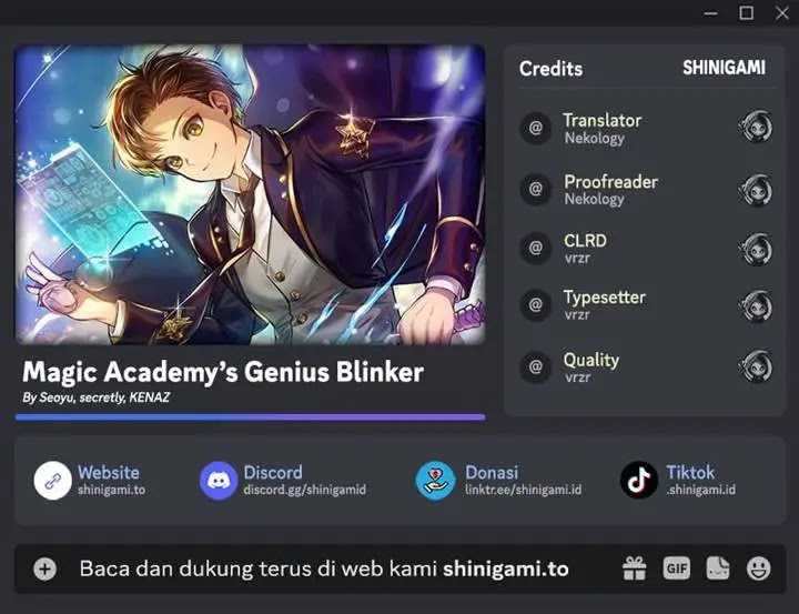 Magic Academy’s Genius Blinker Chapter 59 Gambar 1