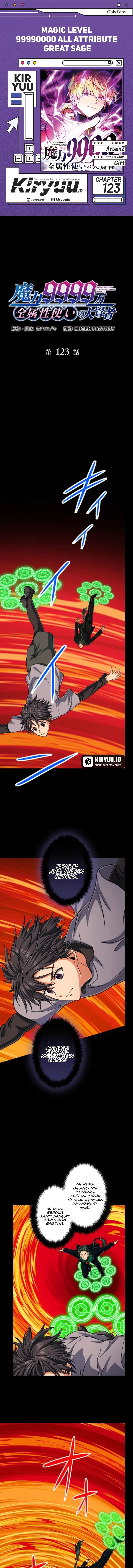 Magic Level 99990000 All-Attribute Great Sage Chapter 123 Gambar 1