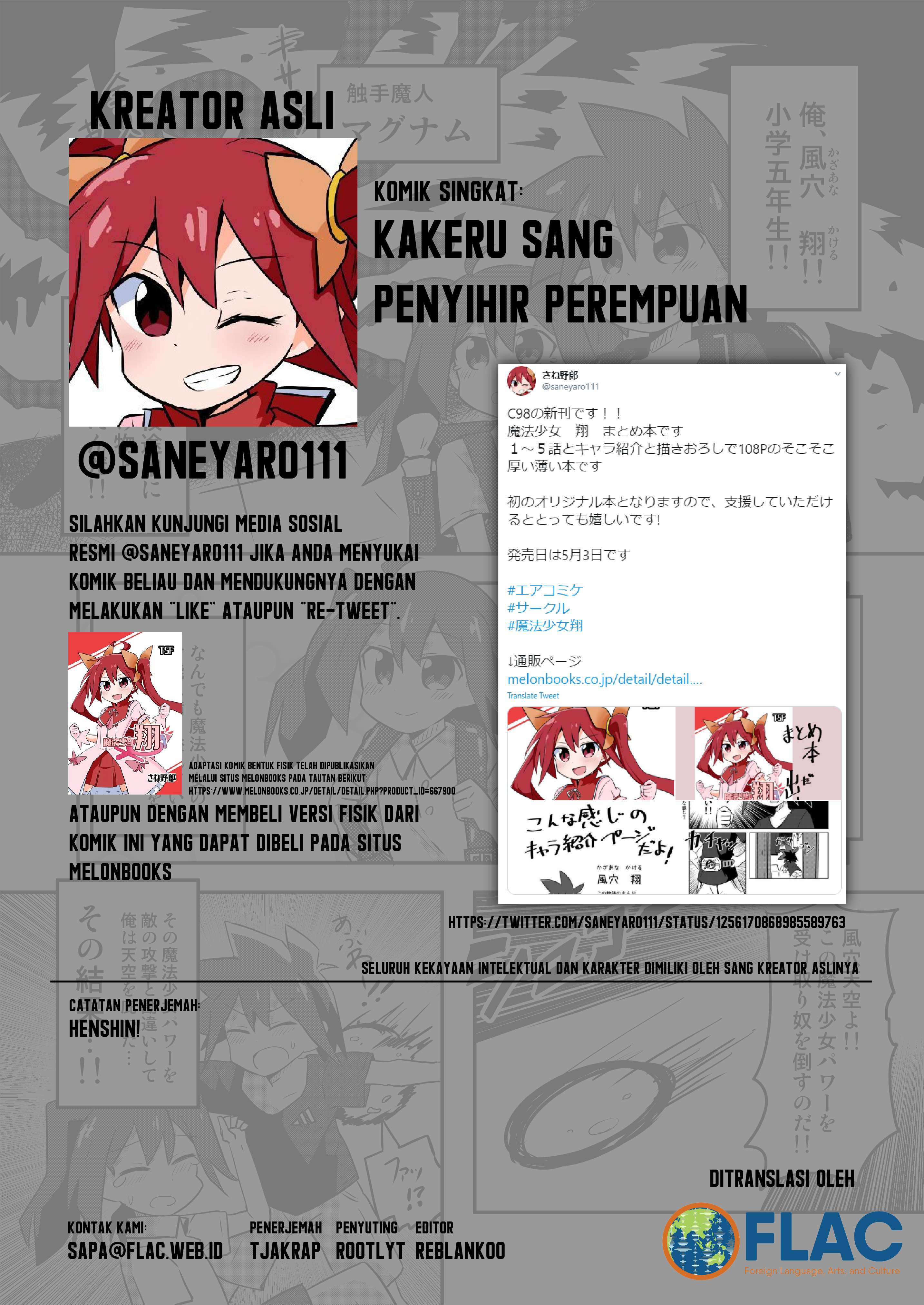 Magical Girl Kakeru Chapter 01 Gambar 18
